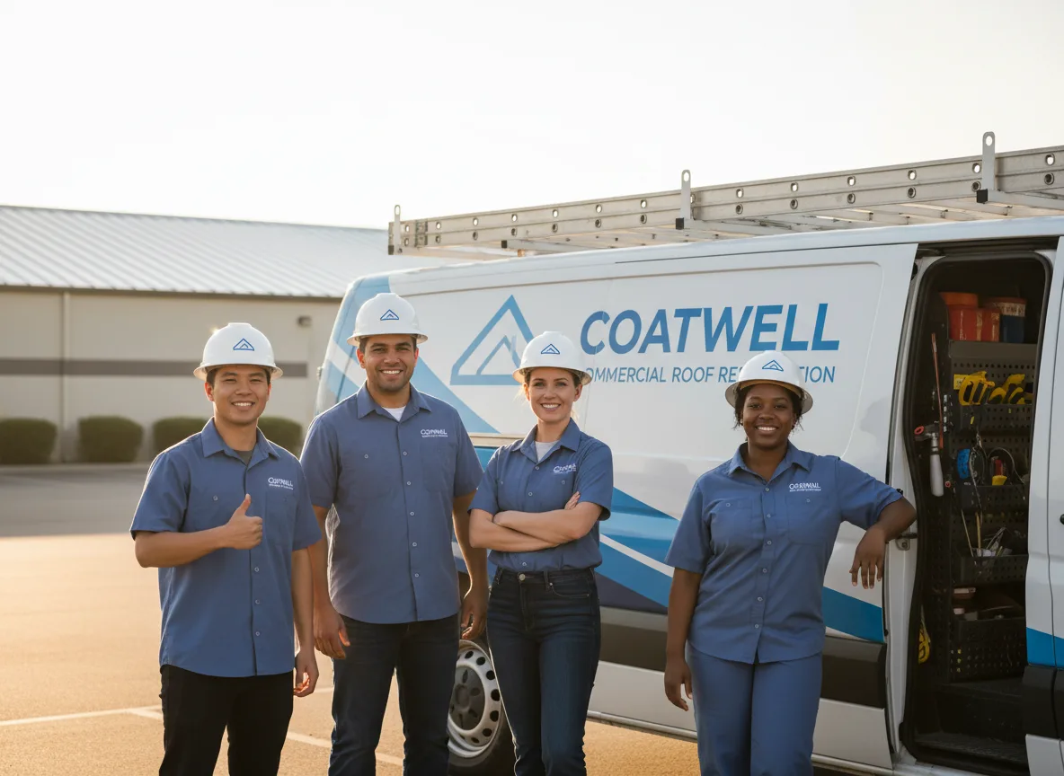 Commercial roof coating company in Leck Kill, PA